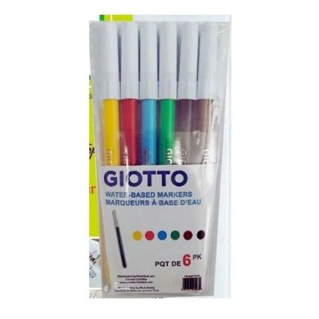 6 pk water-based markers – The Great Rocky Mountain Toy Company